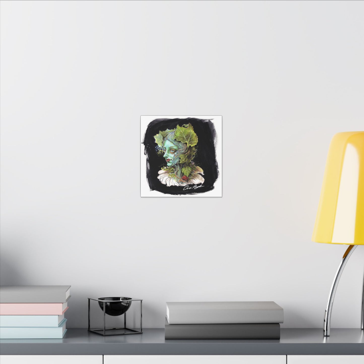 Kin of the Wood 2 Stretched Square Canvas Print, Wrapped Wall Art with Hardware 0.75" depth