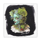 Kin of the Wood 2 Stretched Square Canvas Print, Wrapped Wall Art with Hardware 0.75" depth