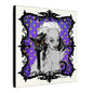 Familiar in Purple Stretched Square Canvas Print, Wrapped Wall Art with Hardware 0.75" depth
