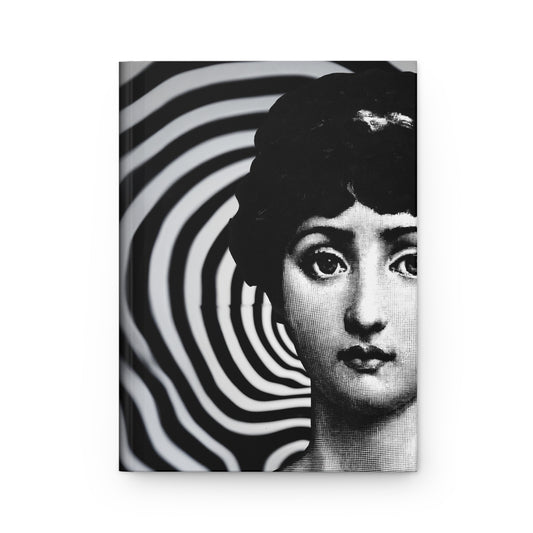 Hypnotic Lina Collage Matte Hardcover Journal