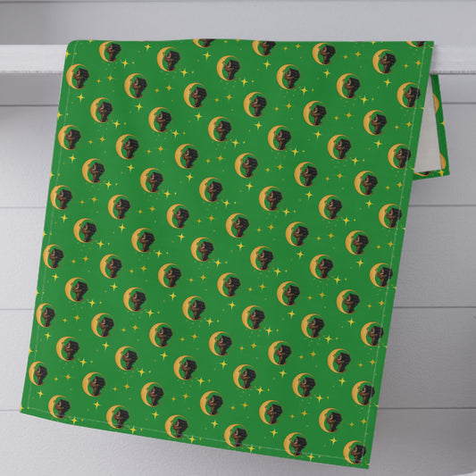 Moon Kiss Cotton Twill Tea Towel 18x30 inches