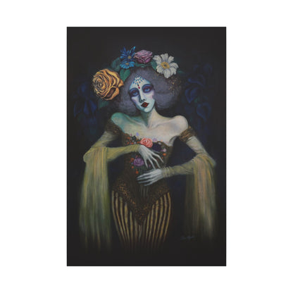 The Marionette Stretched Canvas Print, Wrapped Wall Art with Hardware 0.75" depth