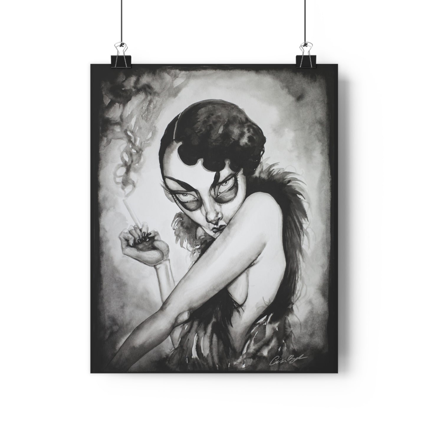 Flapper Giclée Art Print