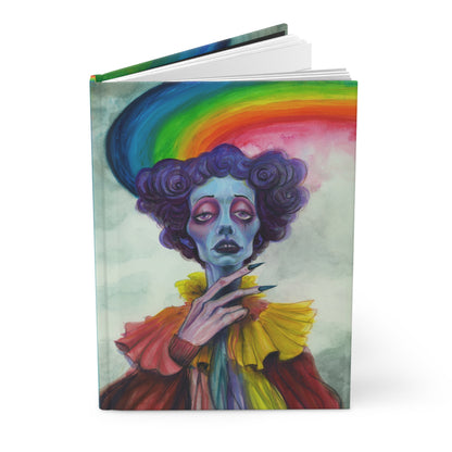 Rainbow Tears Matte Hardcover Journal