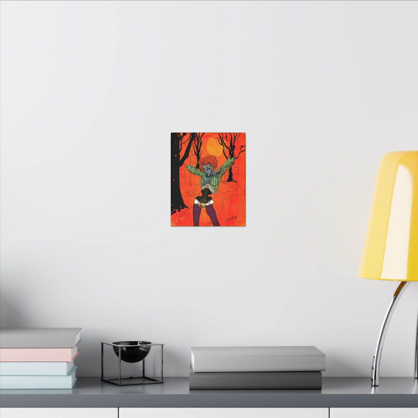 Peekaboo DTIYS Canvas Print, Wrapped Wall Art with Hardware 0.75" depth