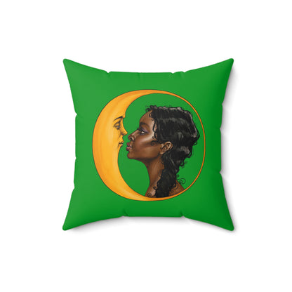Moon Kiss Square Pillow