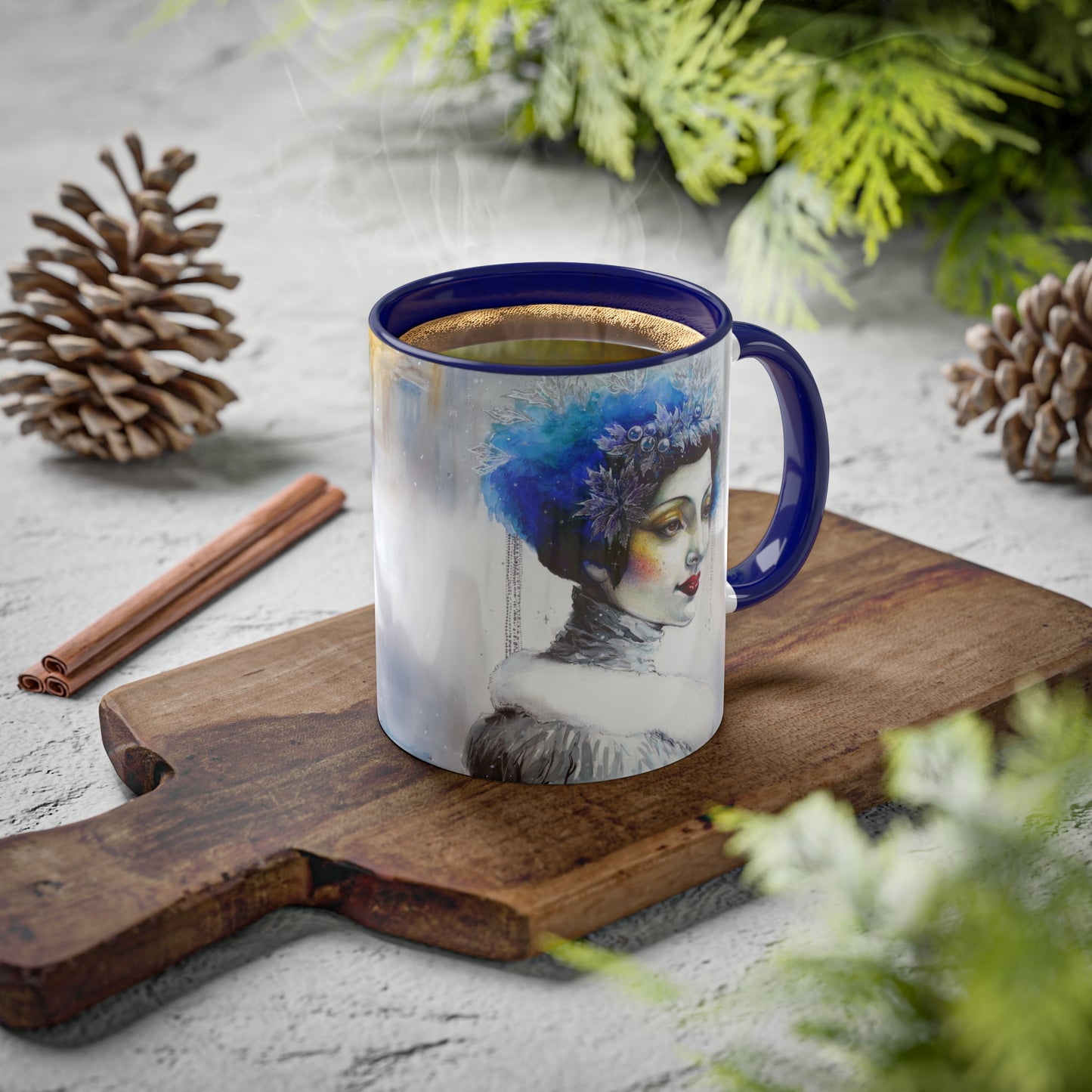 Frost Geisha 11oz Ceramic Two-Tone Mug