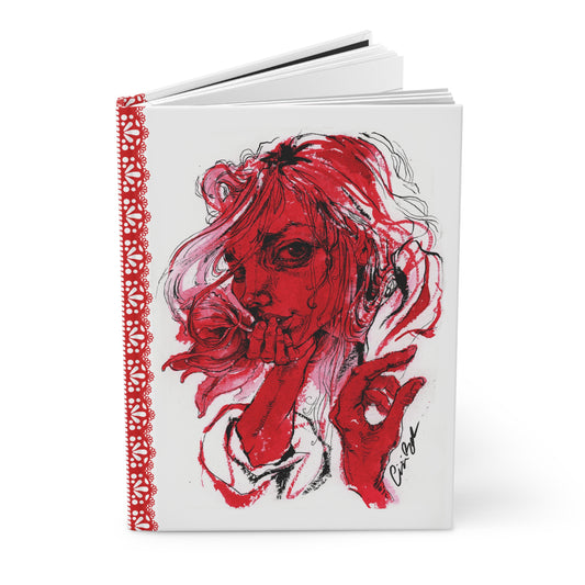 Red Matte Hardcover Journal