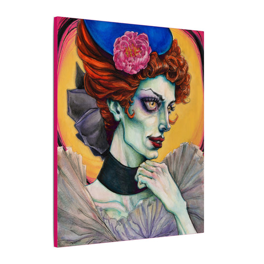 Peony 20x24in Matte Canvas, Stretched, 0.75"