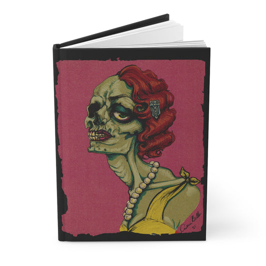 Zombie Glamour Matte Hardcover Journal