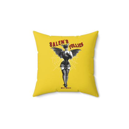 Salem's Follies Square Pillow