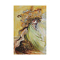 The Golden Seer Matte Canvas Print, Stretched, Wrapped Wall Art with Hardware 0.75"