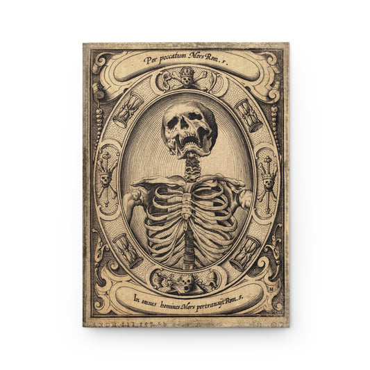 Memento Mori Matte Hardcover Journal