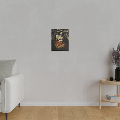 Seance Stretched Canvas Print, Wrapped Wall Art with Hardware 0.75" depth