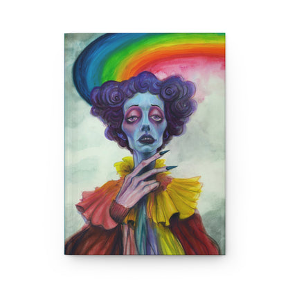 Rainbow Tears Matte Hardcover Journal