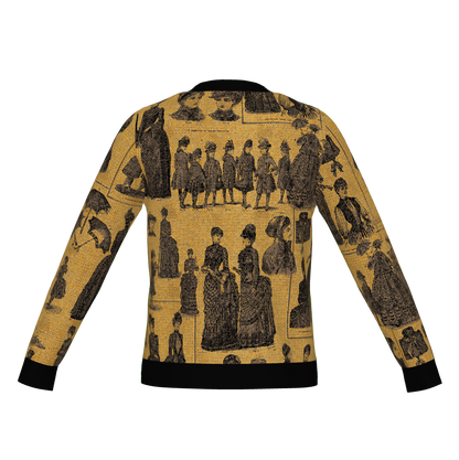 PRE-ORDER Sepia Fashion Crewneck Sweater Unisex Classic Fit Graphic Pullover