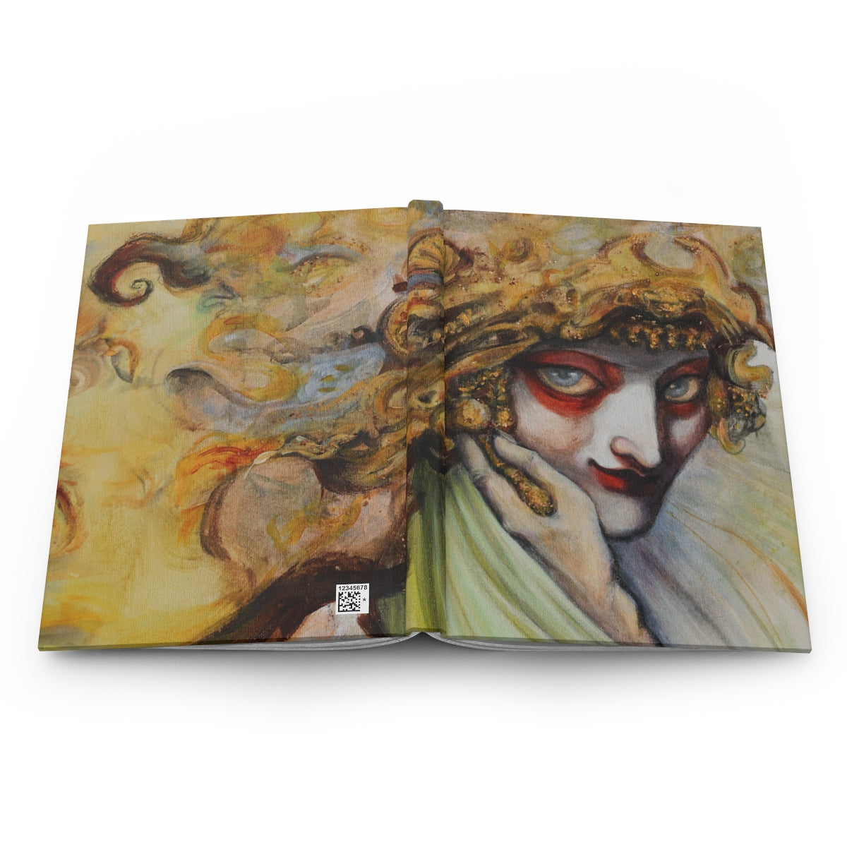 Seer of The Golden Sea Matte Hardcover Journal