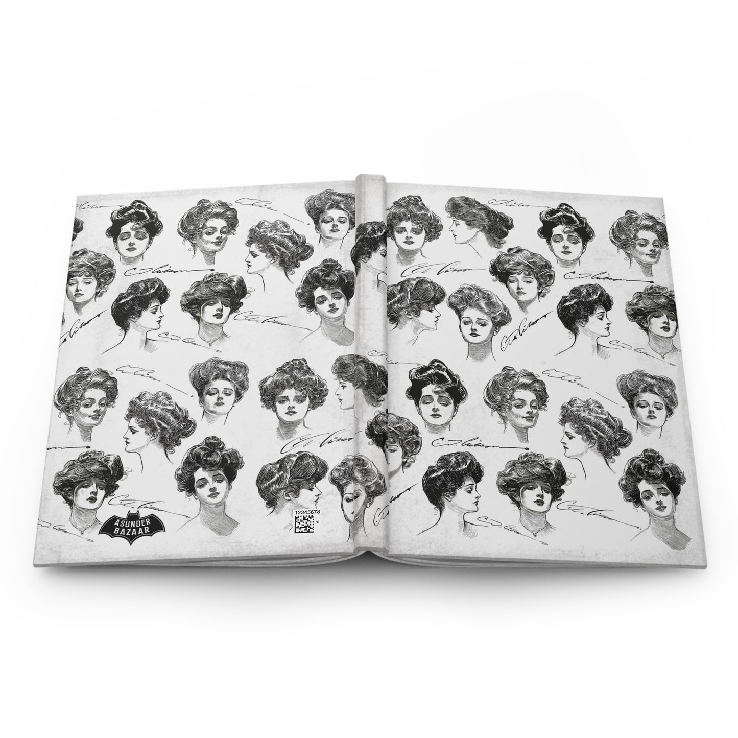 Gibson Girl Matte Hardcover Journal