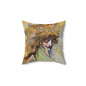 Seer of The Golden Sea Square Pillow