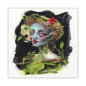 Kin of the Wood Stretched Square Canvas Print, Wrapped Wall Art with Hardware 0.75" depth