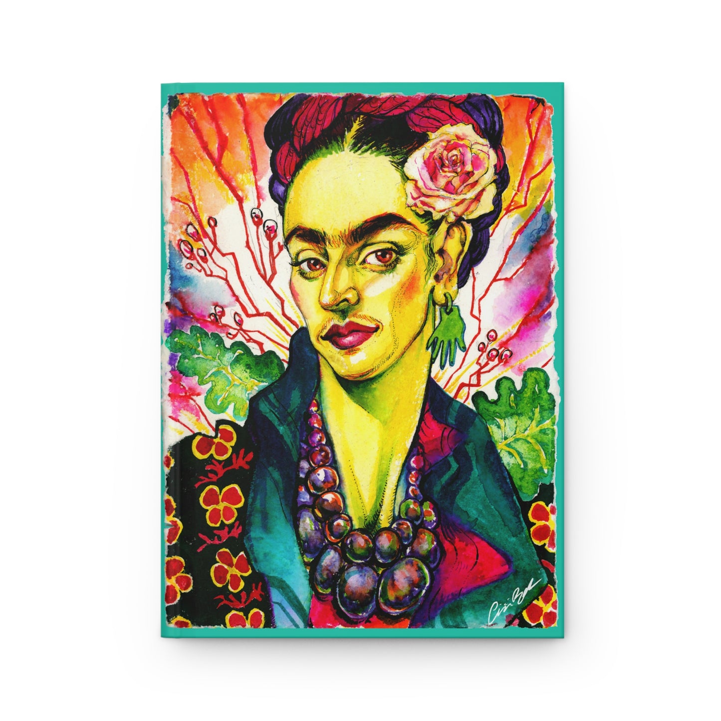 Frida Kahlo Matte Hardcover Journal