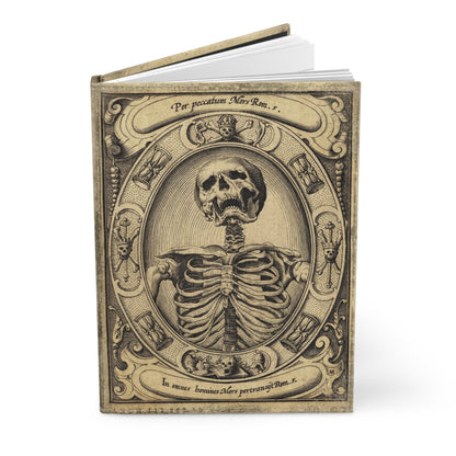 Memento Mori Matte Hardcover Journal
