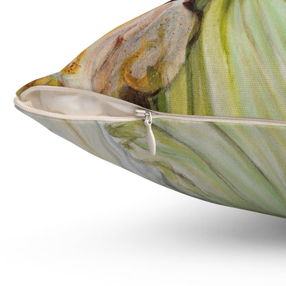 Seer of The Golden Sea Square Pillow