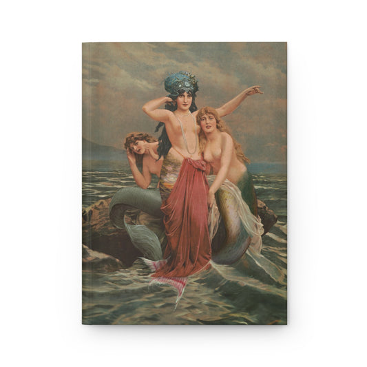 Sirens Collage Matte Hardcover Journal