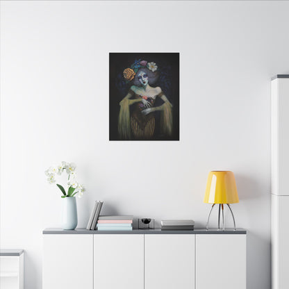 The Marionette Stretched Canvas Print, Wrapped Wall Art with Hardware 0.75" depth