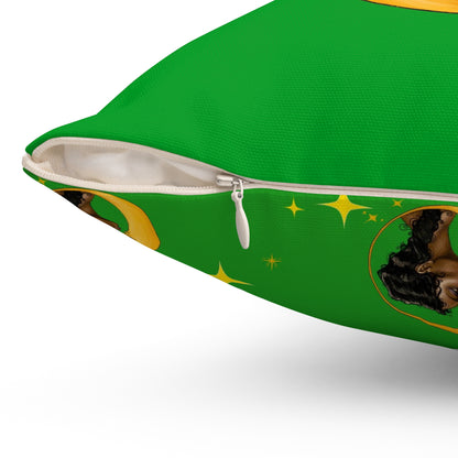 Moon Kiss Square Pillow