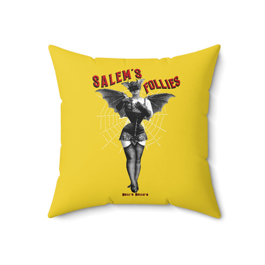 Salem's Follies Square Pillow