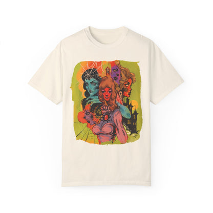 Unisex Women of Horror Garment-Dyed Tee