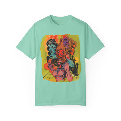 Unisex Women of Horror Garment-Dyed Tee