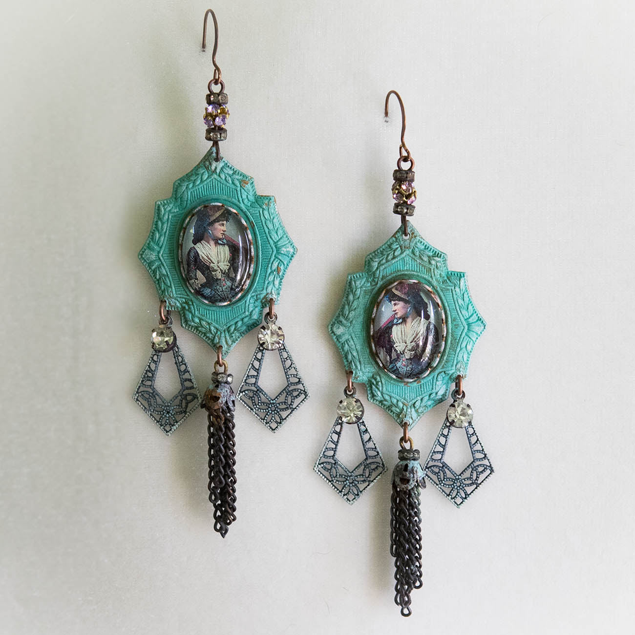 Enchantress Patina Earrings