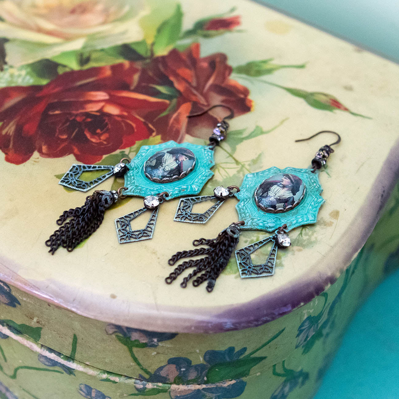 Enchantress Patina Earrings