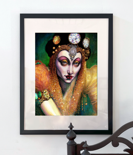 Ornaments of Gold Giclée Art Print