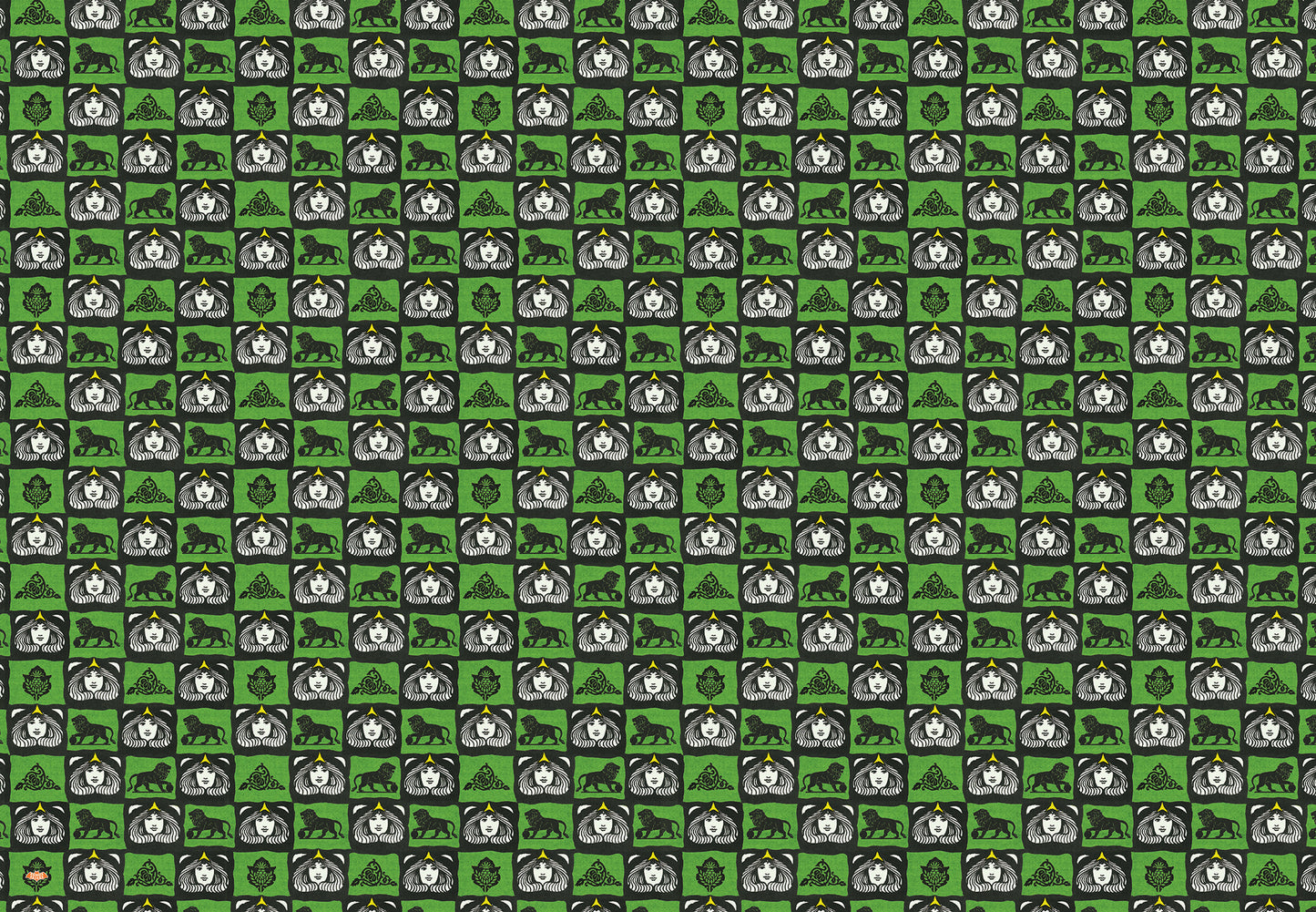 Verte Nouveau Wrapping Paper 3 Sheet Roll