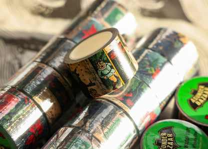 Krampus Washi Tape 30mm Wide by 10 meters in length