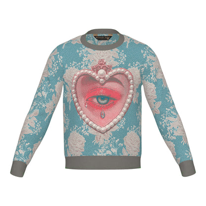 PRE-ORDER Lovers Eye Crewneck Sweater Unisex Classic Fit Graphic Pullover