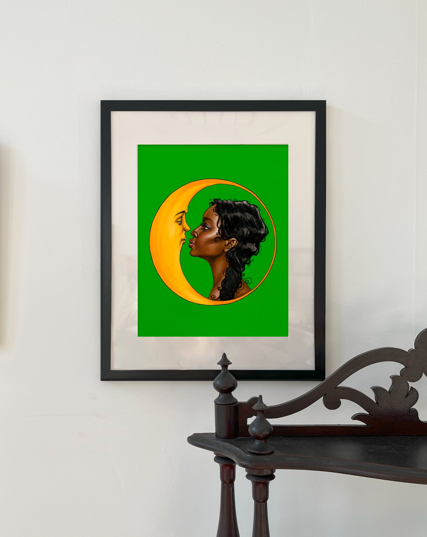 Moon Kiss Giclée Art Print