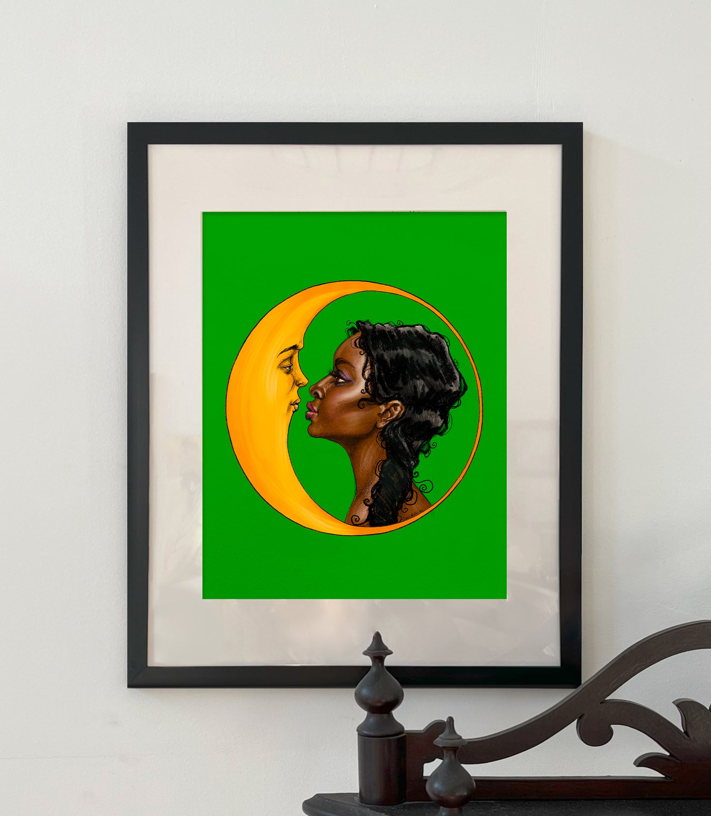 Moon Kiss Giclée Art Print