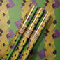 Abstract Art Deco Crystal Geometric Warm Tone Wrapping Paper 3 Sheet Roll